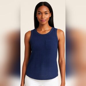 BANANA REPUBLIC Mesh Sleeveless Top, Size S